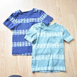 EUC Bundle of 2 Carter's Boys Short Sleeve Tie Dye Pocket Tee